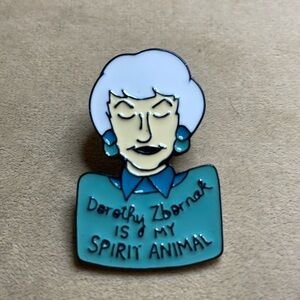 Golden Girls Dorothy Lapel Pin